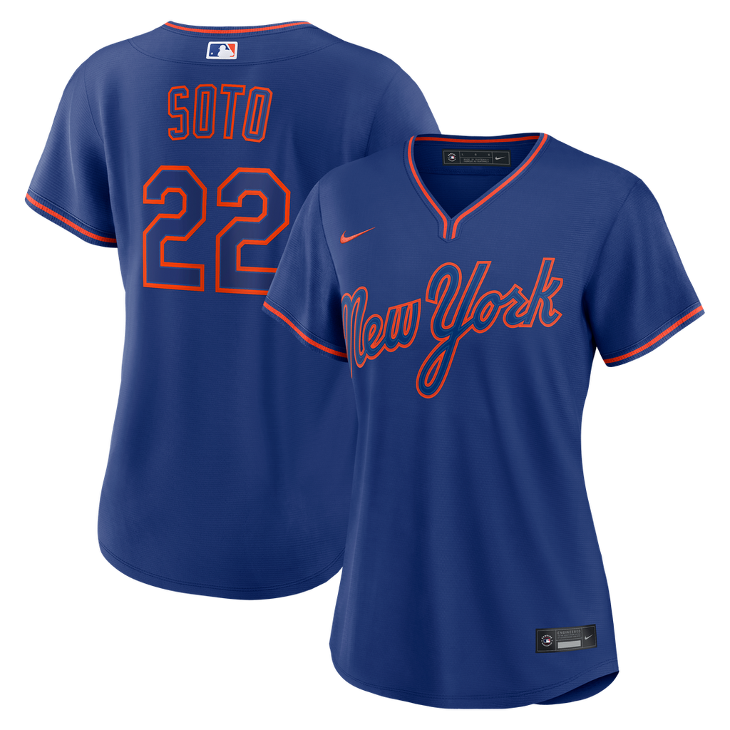 New York Mets Juan Soto Women's Alternate Replica Jersey - Royal
