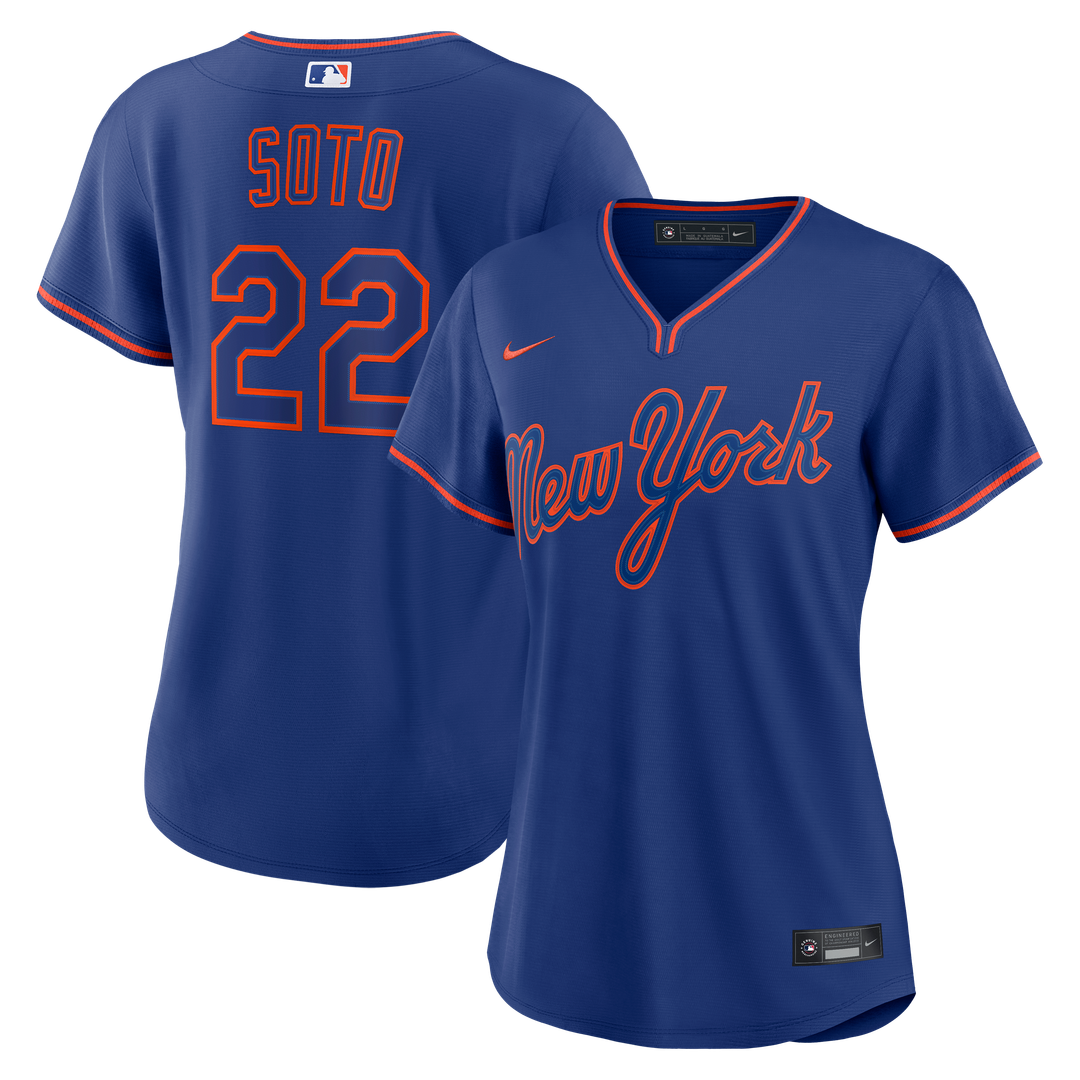 New York Mets Juan Soto Women's Alternate Replica Jersey - Royal