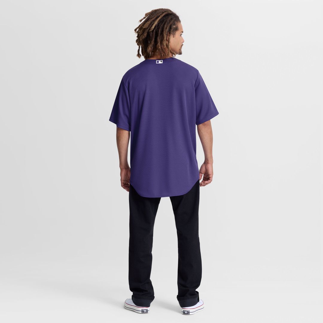Colorado Rockies Alternate Replica Jersey - Purple