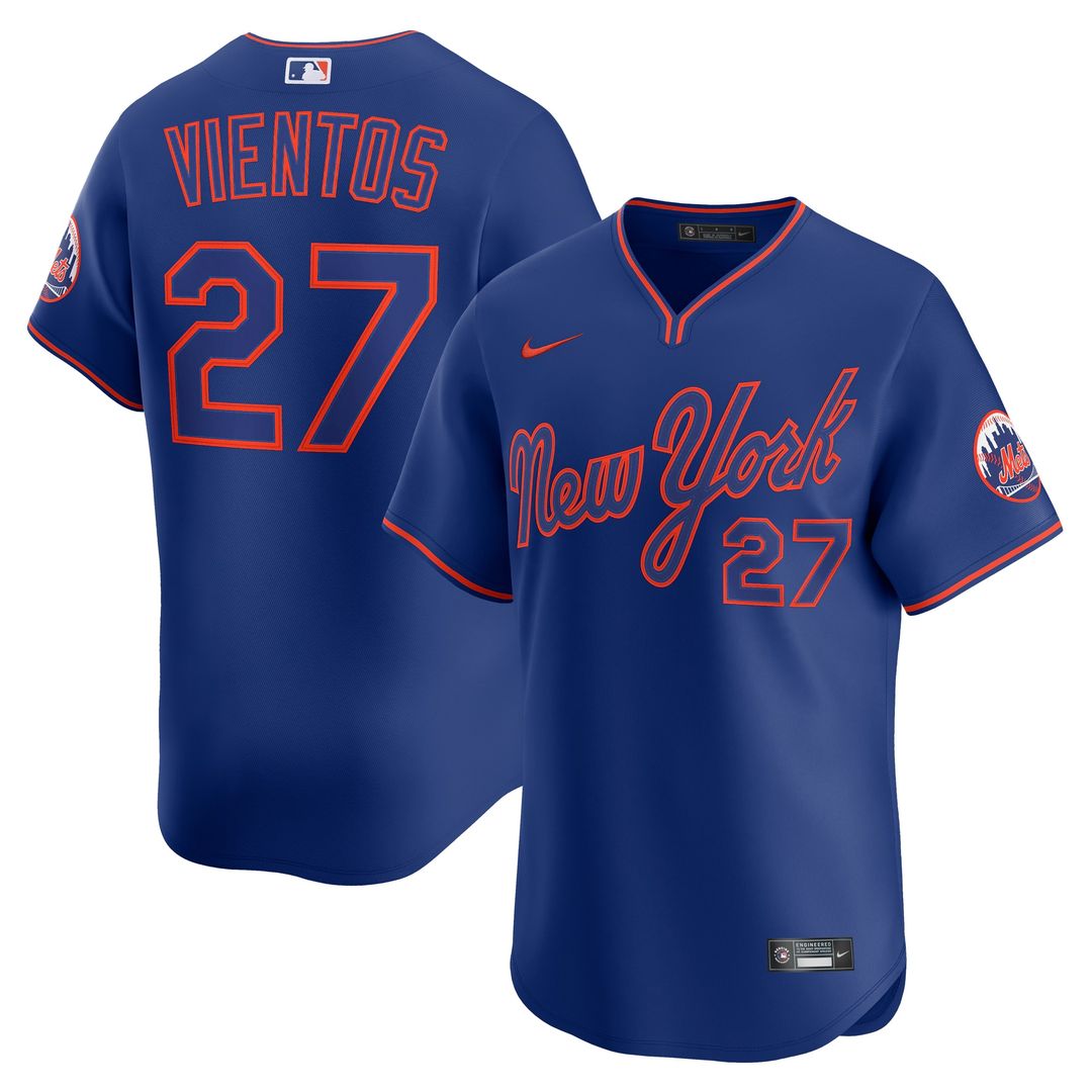 New York Mets Mark Vientos Alternate Limited Jersey - Royal