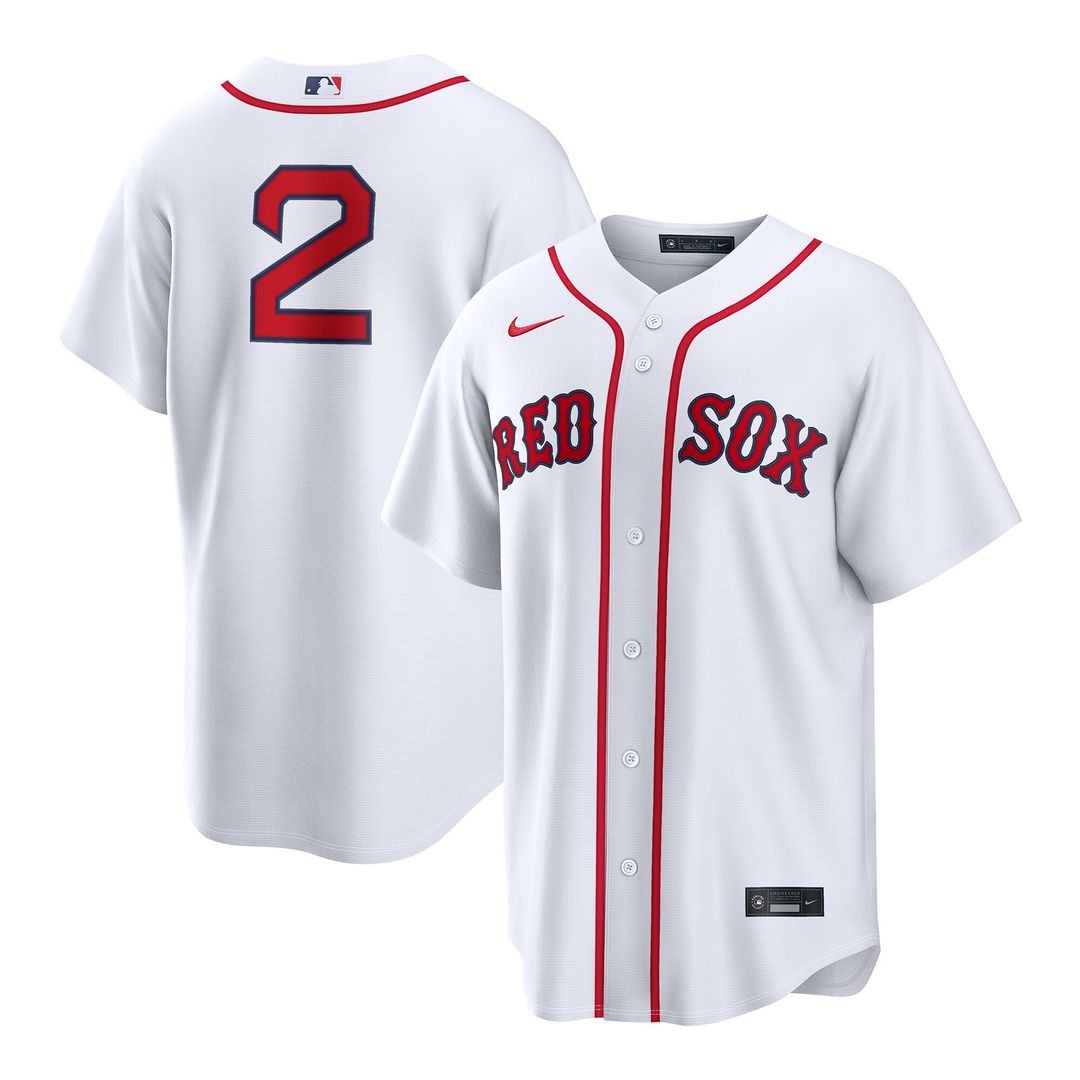 Boston Red Sox Isiah Kiner - Falefa Home Replica Jersey - White