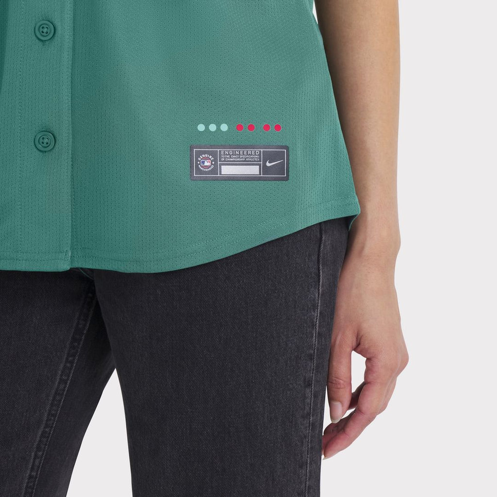 Boston Red Sox David Ortiz Women's 2025 City Connect Limited Retired Player Jersey - Green