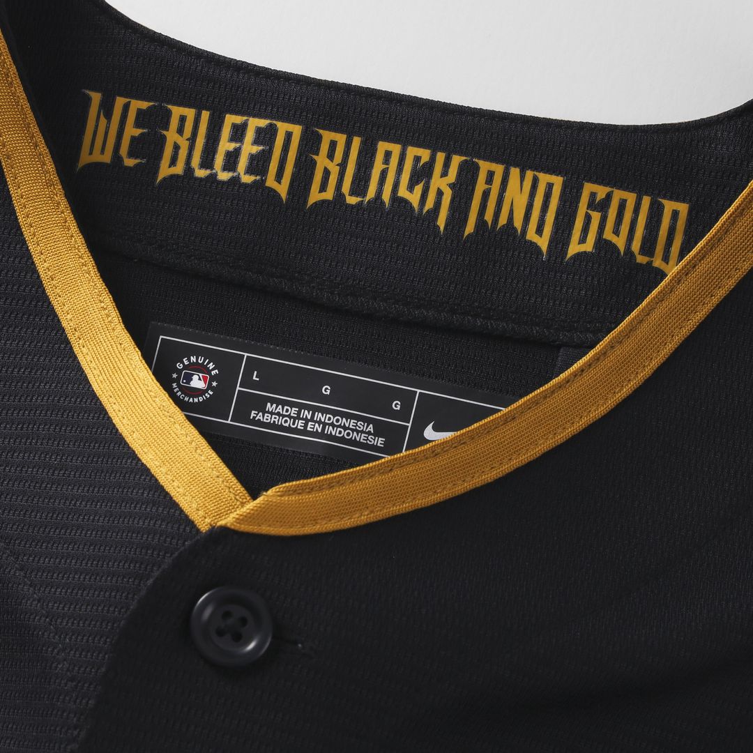 Pittsburgh Pirates Paul Skenes 2026 City Connect Stadium Jersey - Black