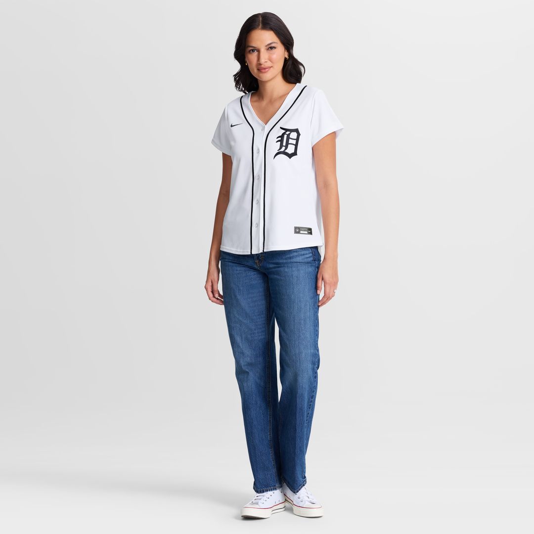 Detroit Tigers Kevin McGonigle Women's Home Replica Jersey - White
