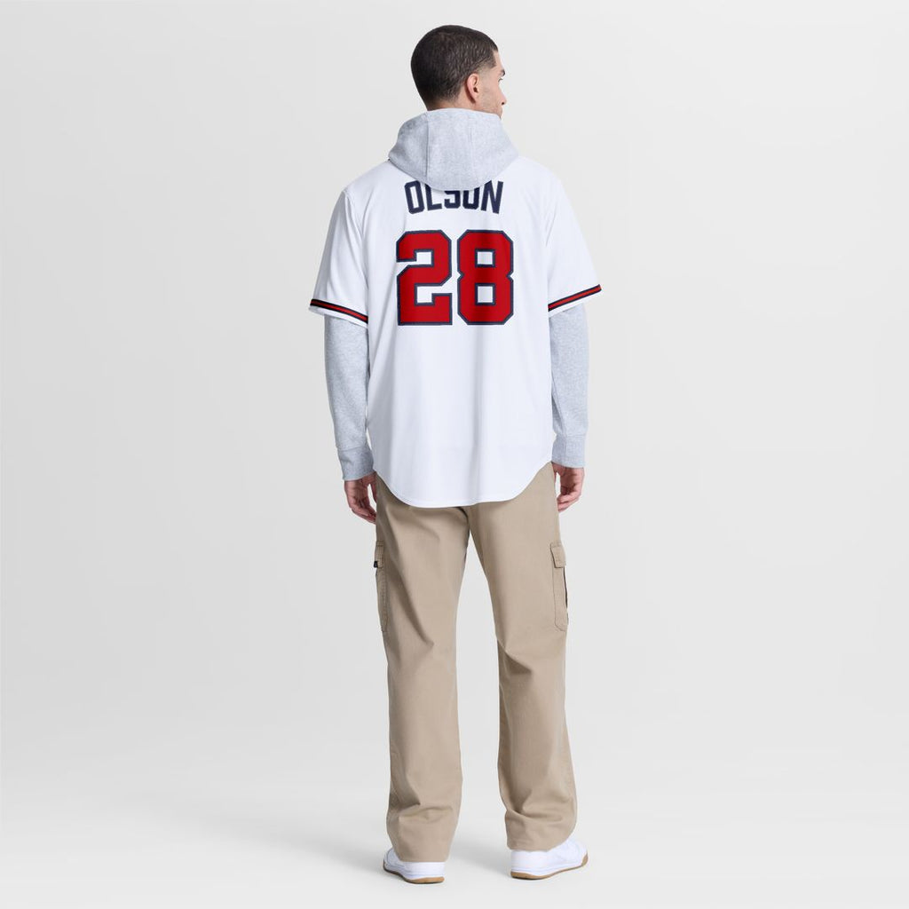 Atlanta Braves Matt Olson Home Replica Jersey - White