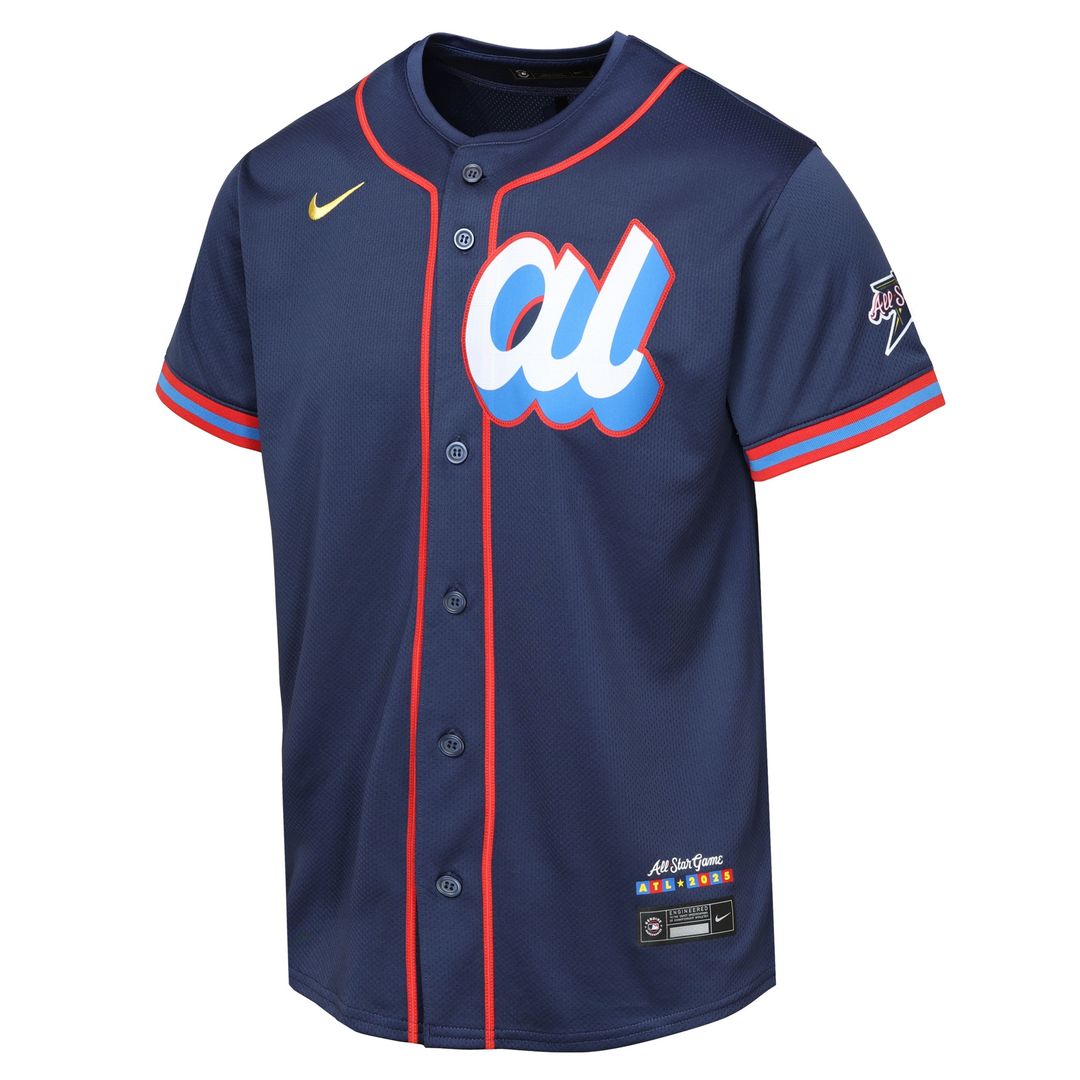 American League Youth 2025 All - Star Edition Limited Jersey - Navy