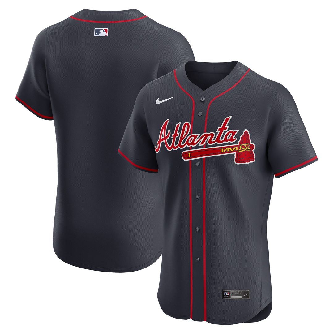 Atlanta Braves Alternate Elite Jersey - Navy