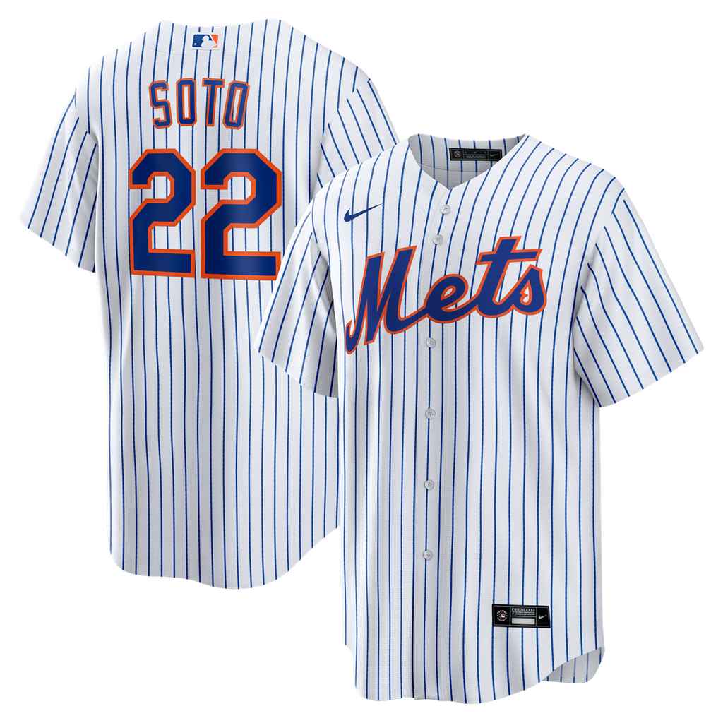 New York Mets Juan Soto Home Replica Jersey - White