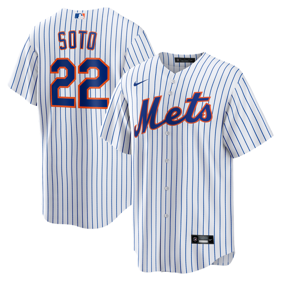 New York Mets Juan Soto Home Replica Jersey - White