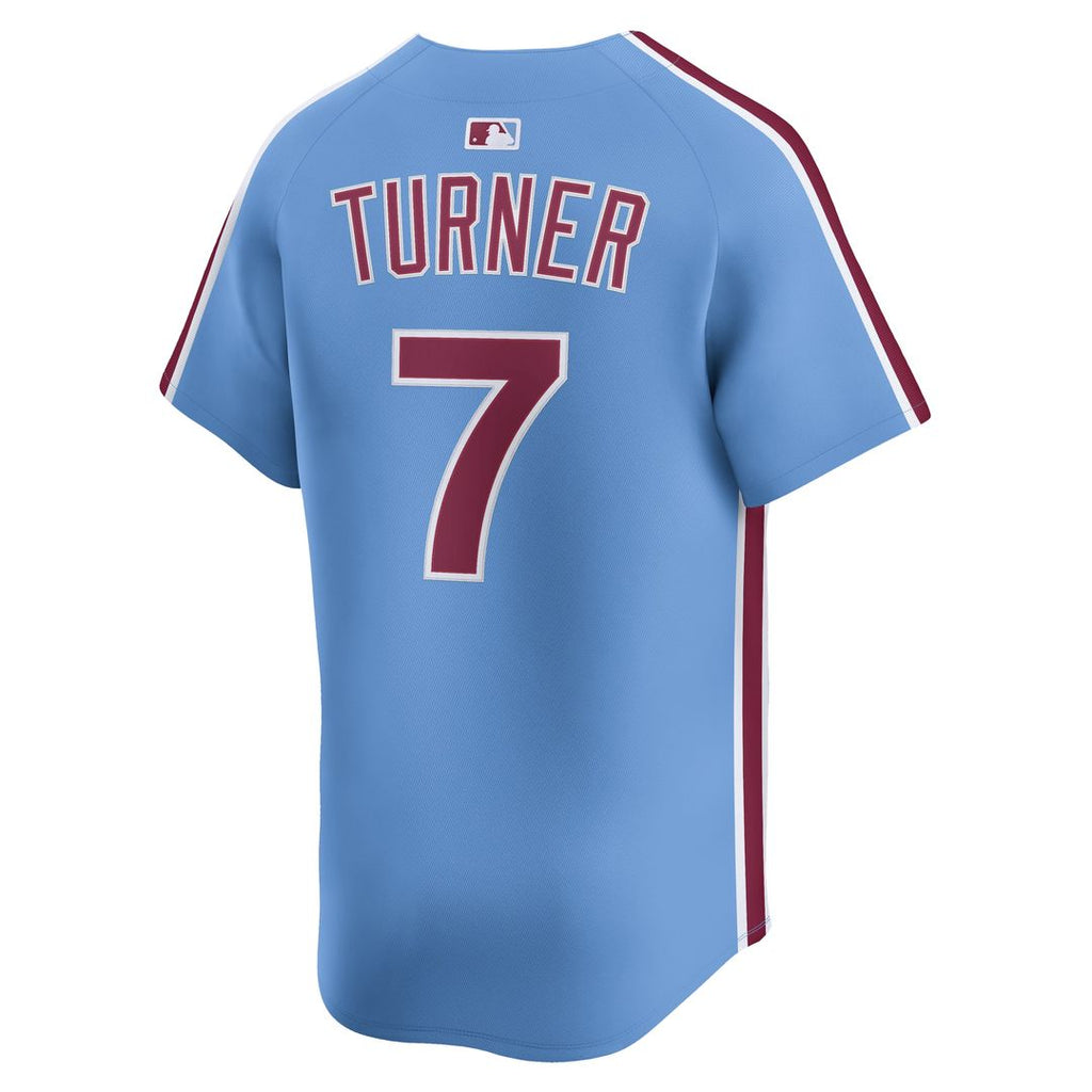 Philadelphia Phillies Trea Turner Alternate Limited Jersey - Light Blue