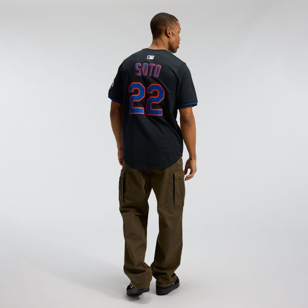 New York Mets Juan Soto Alternate Limited Jersey - Black