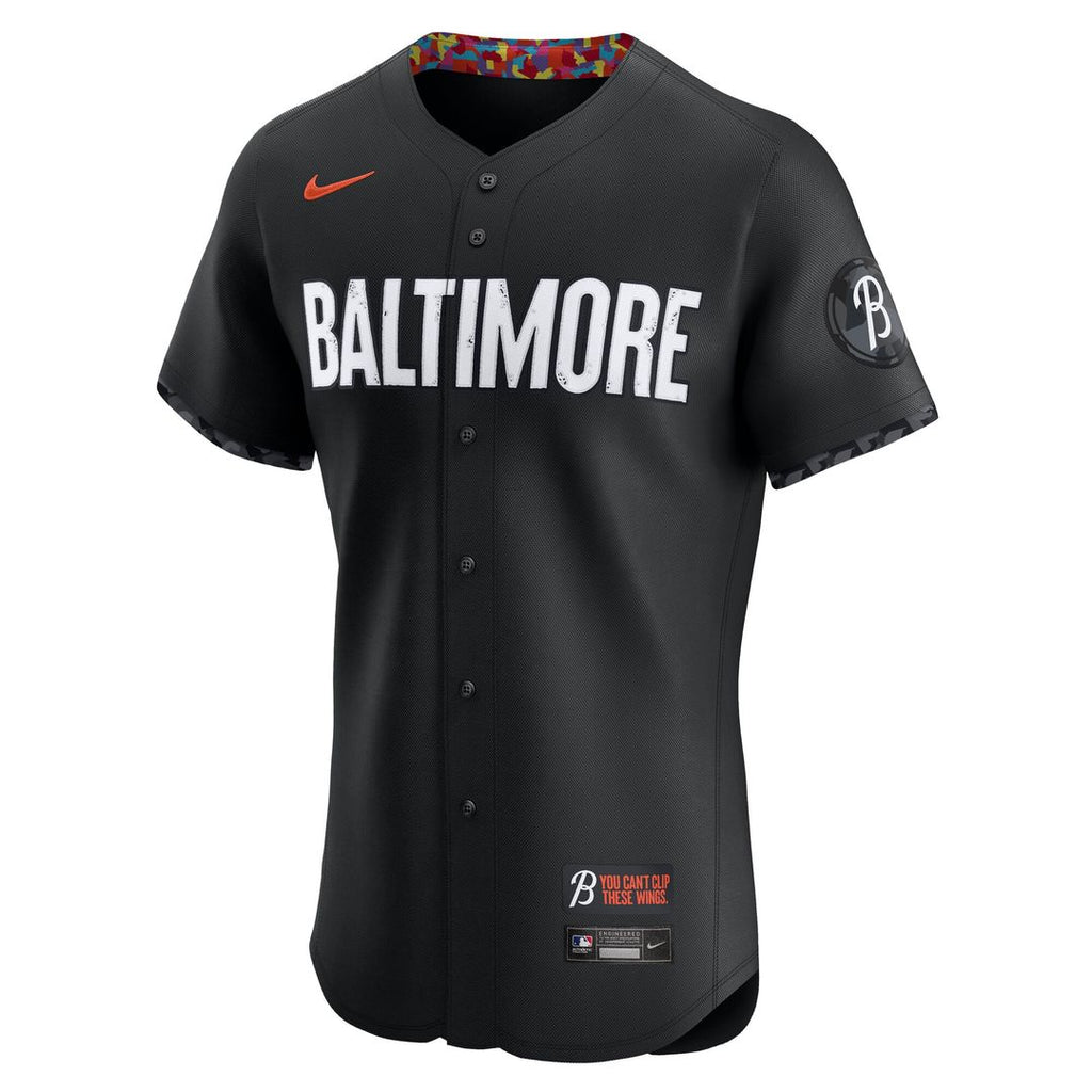 Baltimore Orioles City Connect Elite Jersey - Black