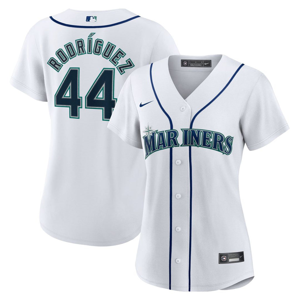 Seattle Mariners Julio Rodriguez Women's Home Replica Jersey - White