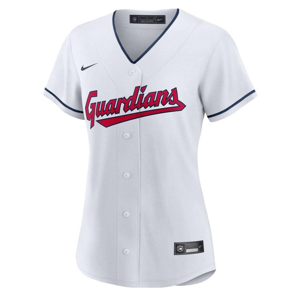 Cleveland Guardians Jose Ramirez Women's Home Replica Jersey - White