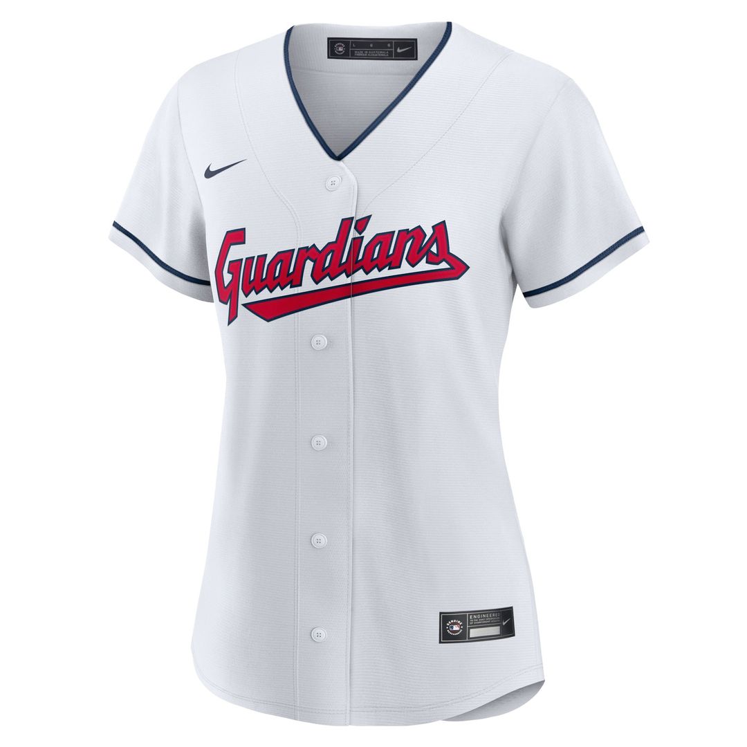 Cleveland Guardians Jose Ramirez Women's Home Replica Jersey - White
