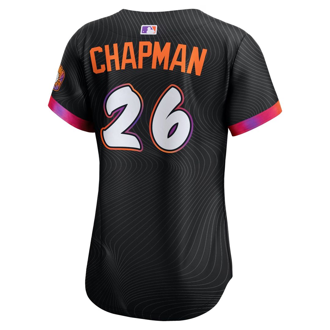 San Francisco Giants Matt Chapman Women's 2025 City Connect Limited Jersey - Anthracite