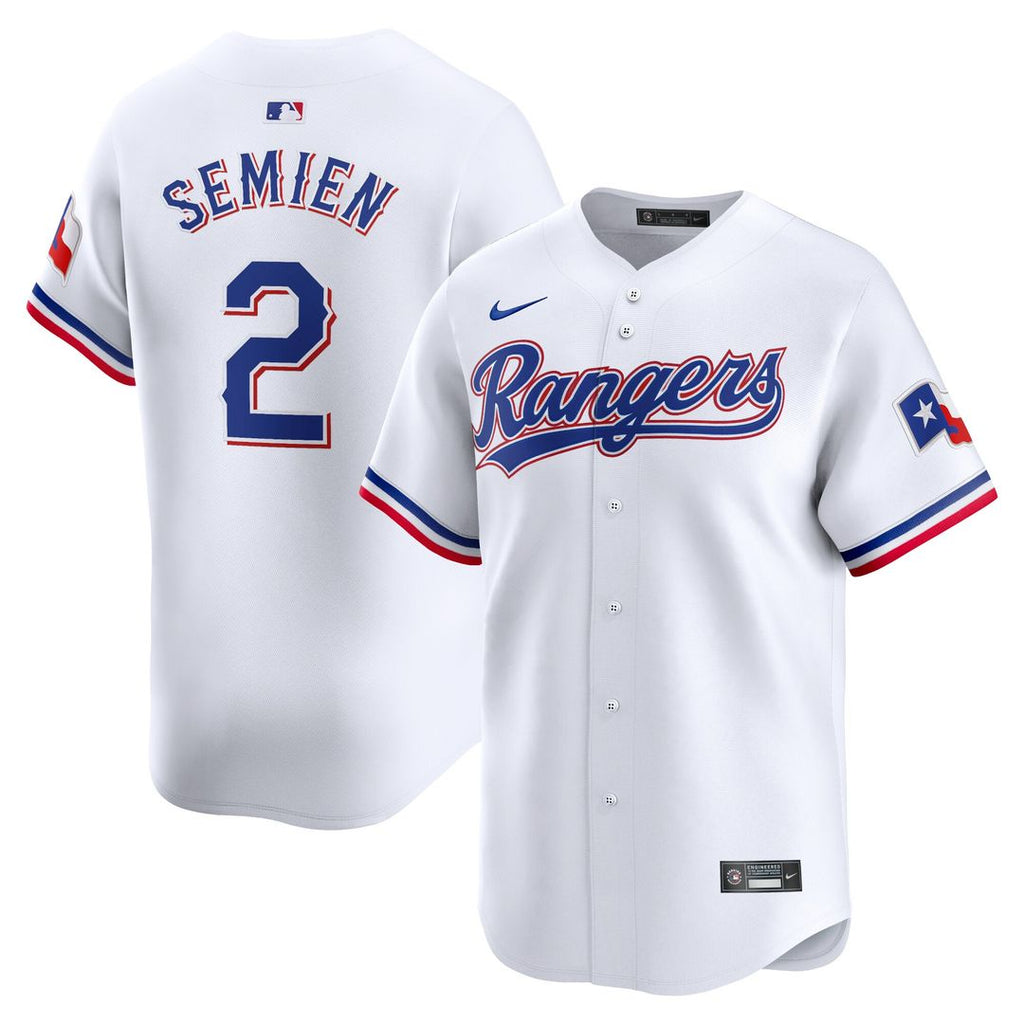 Texas Rangers Marcus Semien Home Limited Jersey - White
