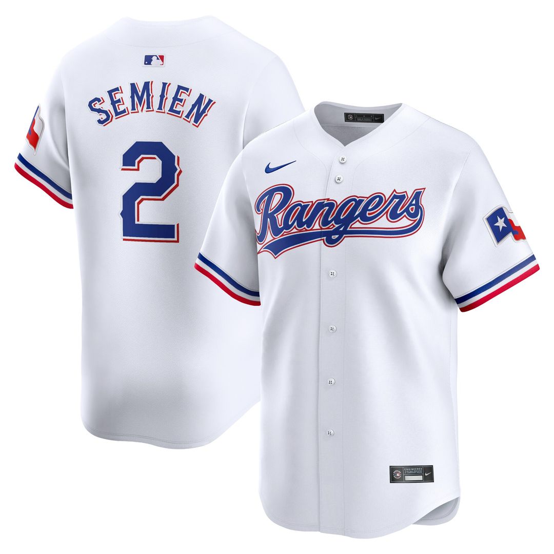 Texas Rangers Marcus Semien Home Limited Jersey - White