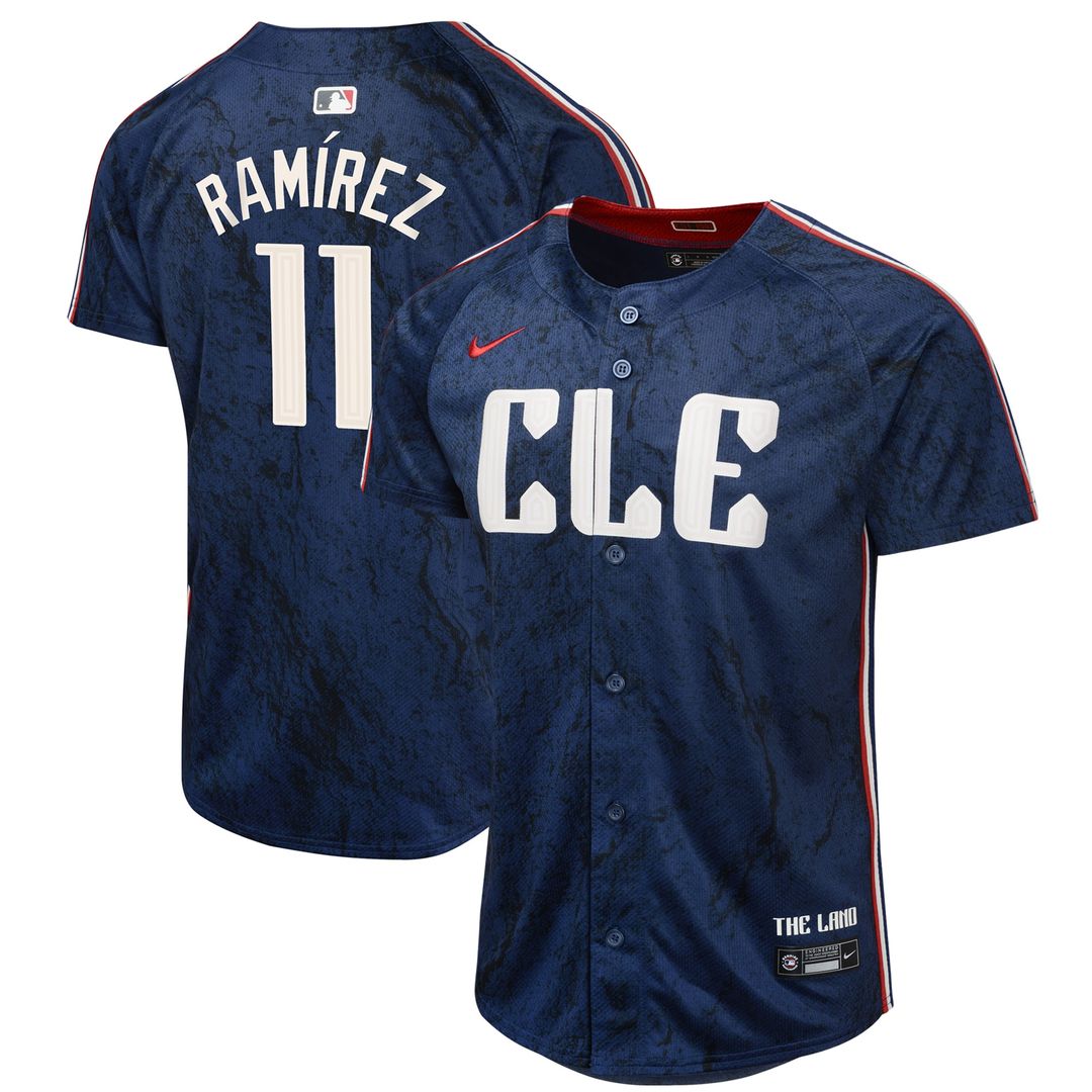 Cleveland Guardians Jose Ramirez Youth 2024 City Connect Limited Jersey - Navy
