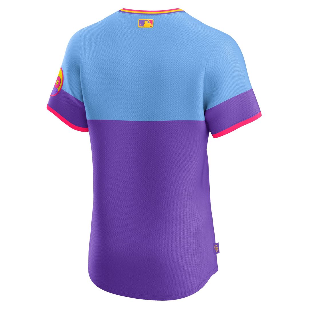Colorado Rockies 2025 City Connect Elite Jersey - Purple