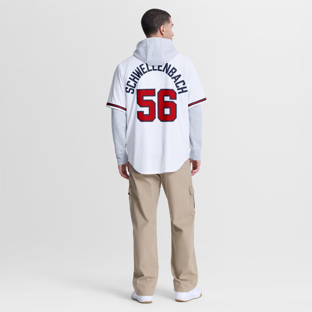 Atlanta Braves Spencer Schwellenbach Home Replica Jersey - White