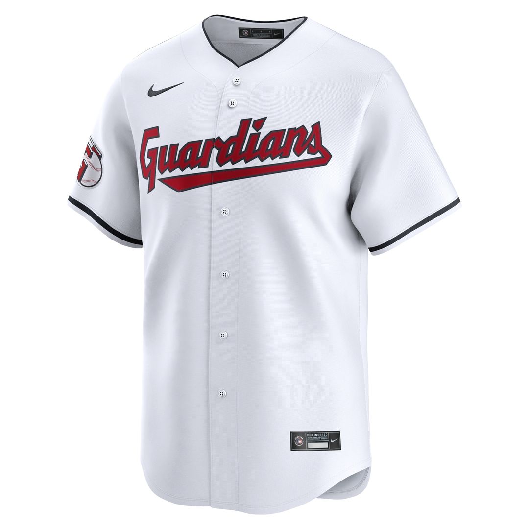 Cleveland Guardians David Fry Home Limited Jersey - White