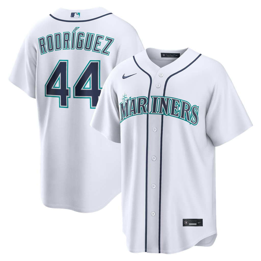 Seattle Mariners Julio Rodríguez Home Replica Jersey - White