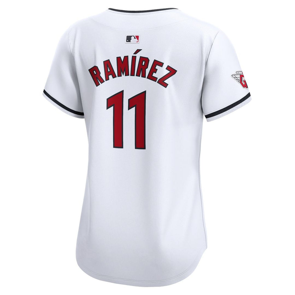 Cleveland Guardians Jose Ramirez Women's Home Limited Jersey - White