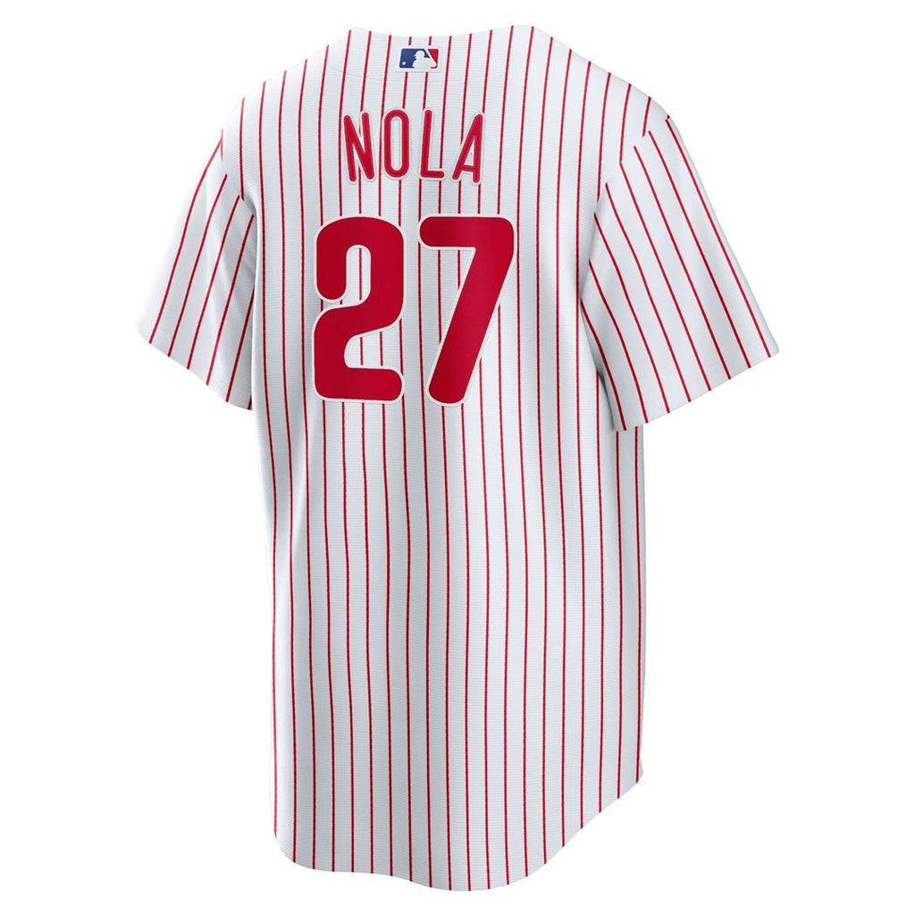 Philadelphia Phillies Aaron Nola Home Replica Player Name Jersey - White