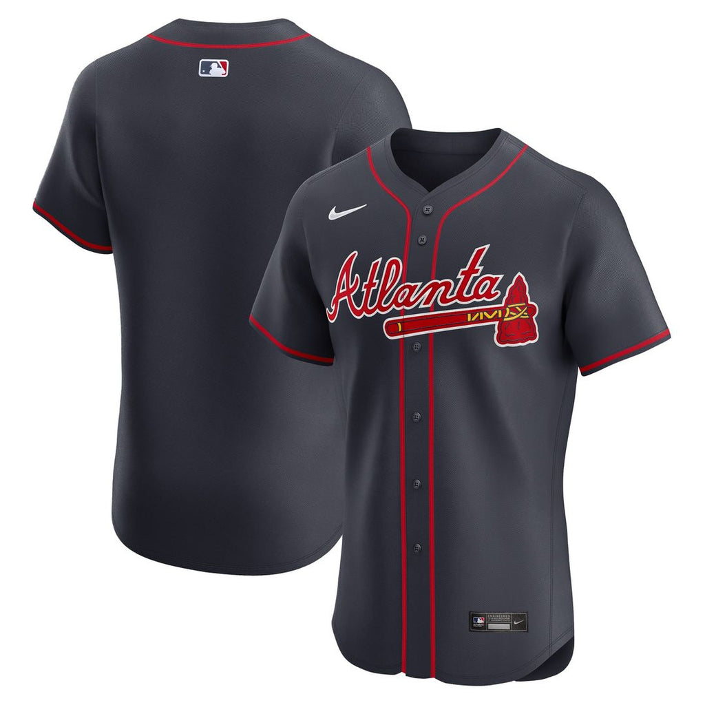 Atlanta Braves Alternate Elite Jersey - Navy