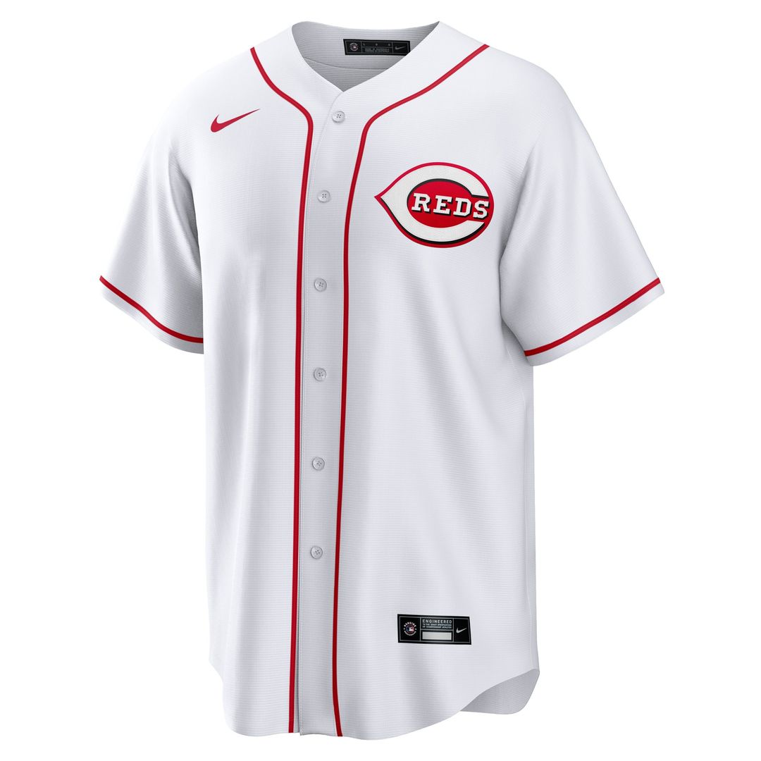 Cincinnati Reds Will Benson Home Replica Jersey - White