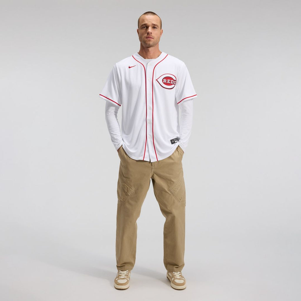 Cincinnati Reds Home Replica Team Jersey - White
