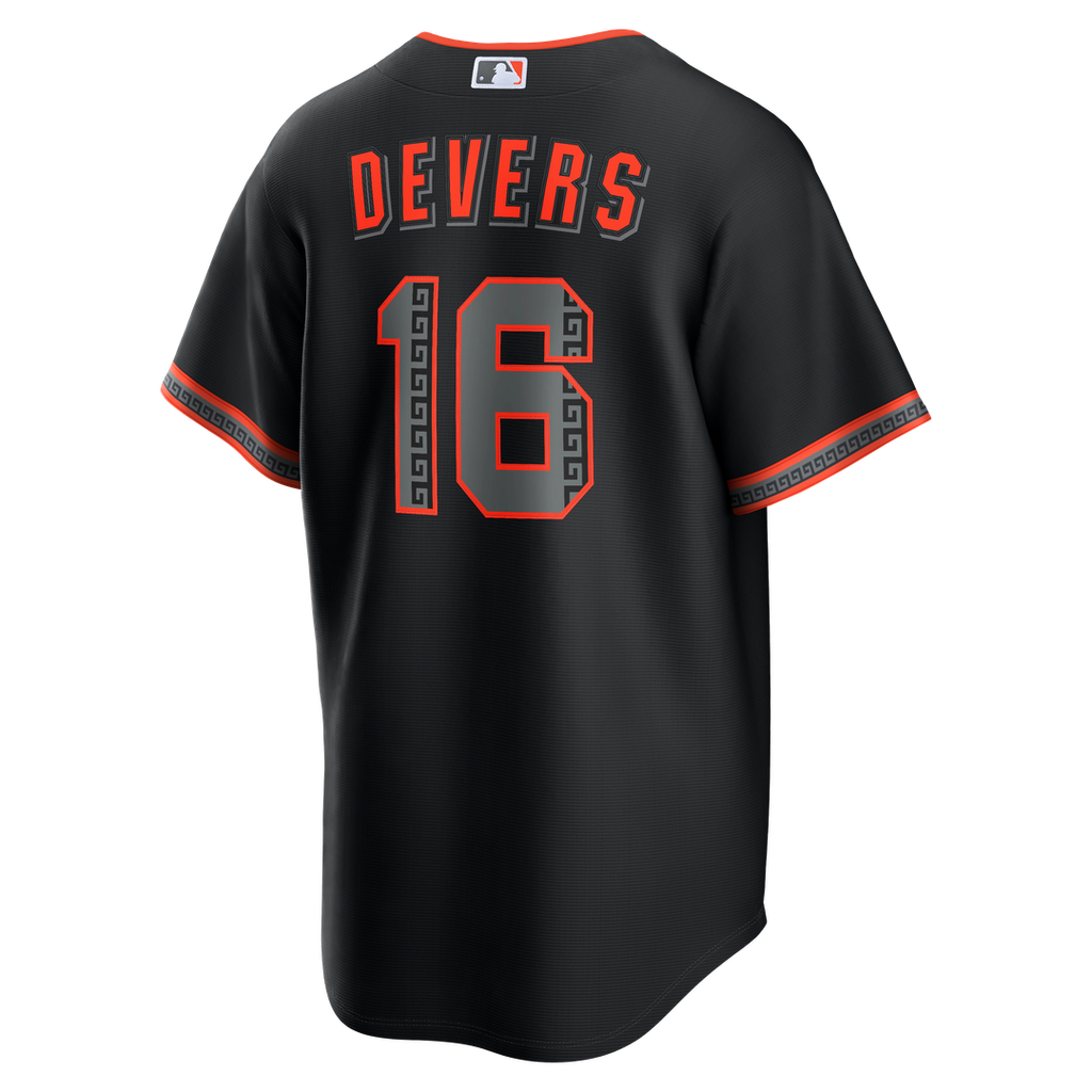 San Francisco Giants Rafael Devers Alternate Replica Jersey - Black