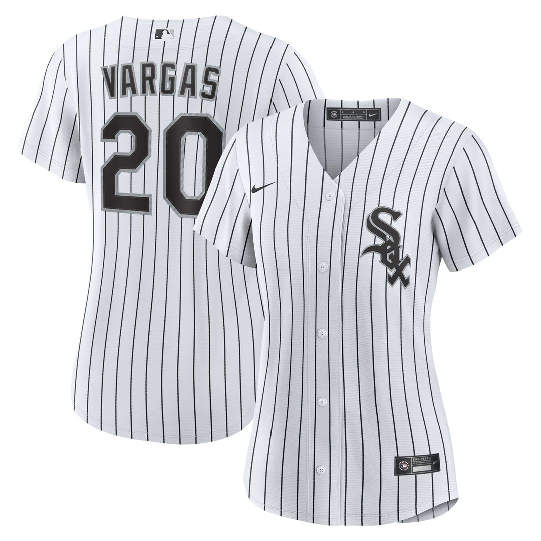 Chicago White Sox Miguel Vargas Women's Home Replica Jersey - White