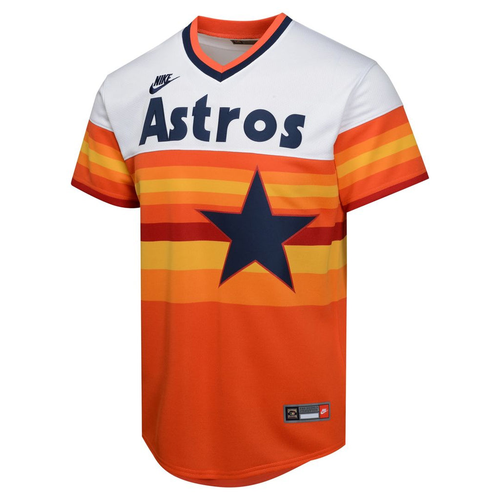 Houston Astros Nolan Ryan Youth Cooperstown Limited Jersey - White