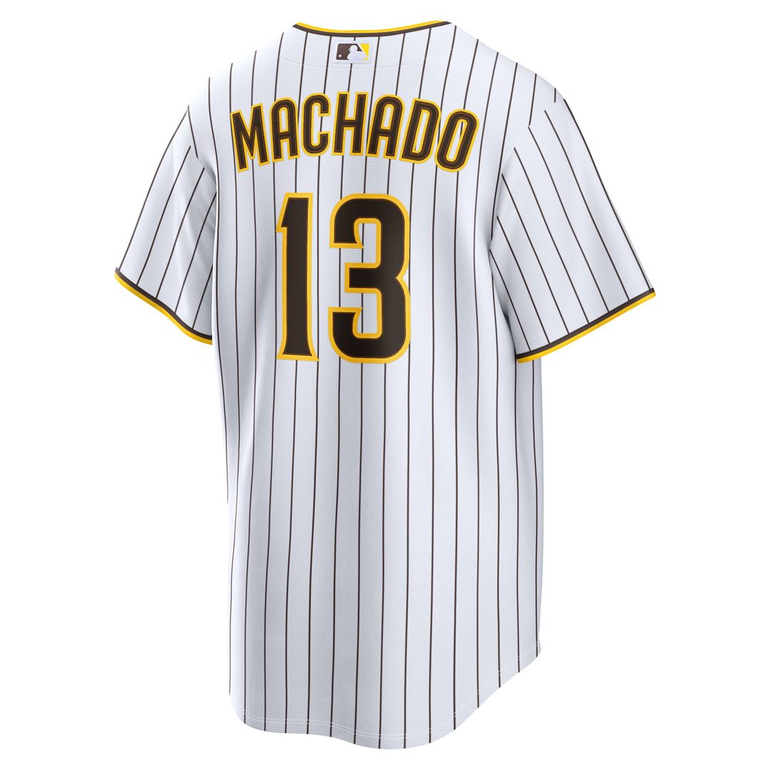 San Diego Padres Manny Machado Home Replica Jersey - White