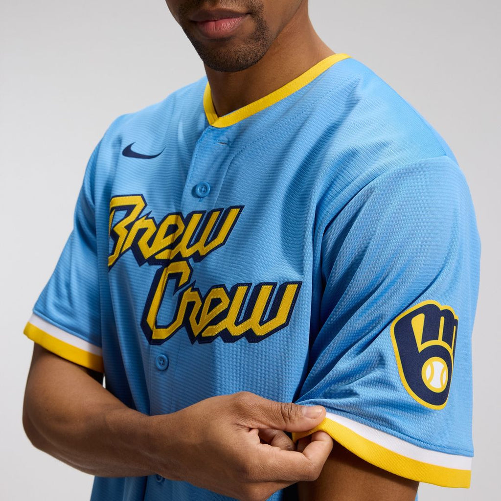 Milwaukee Brewers City Connect Replica Team Jersey - Powder Blue