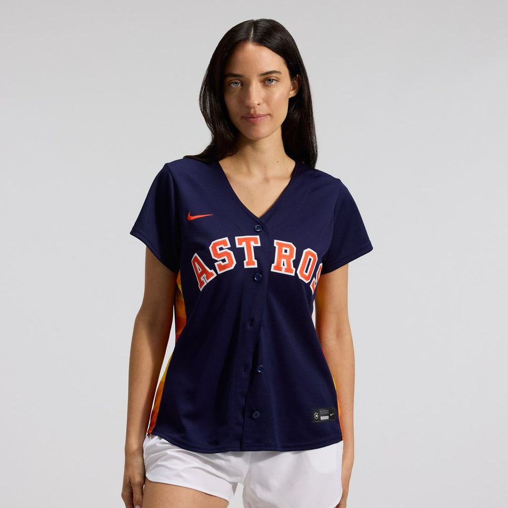 Houston Astros Jose Altuve Women's Alternate Replica Jersey - Navy