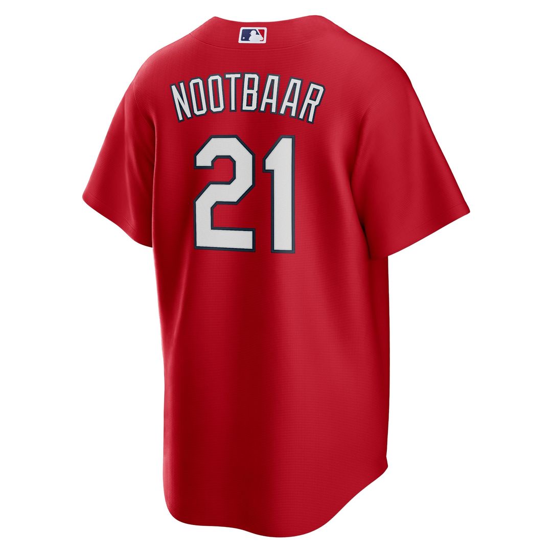 St. Louis Cardinals Lars Nootbaar Big & Tall Alternate Replica Jersey - Red