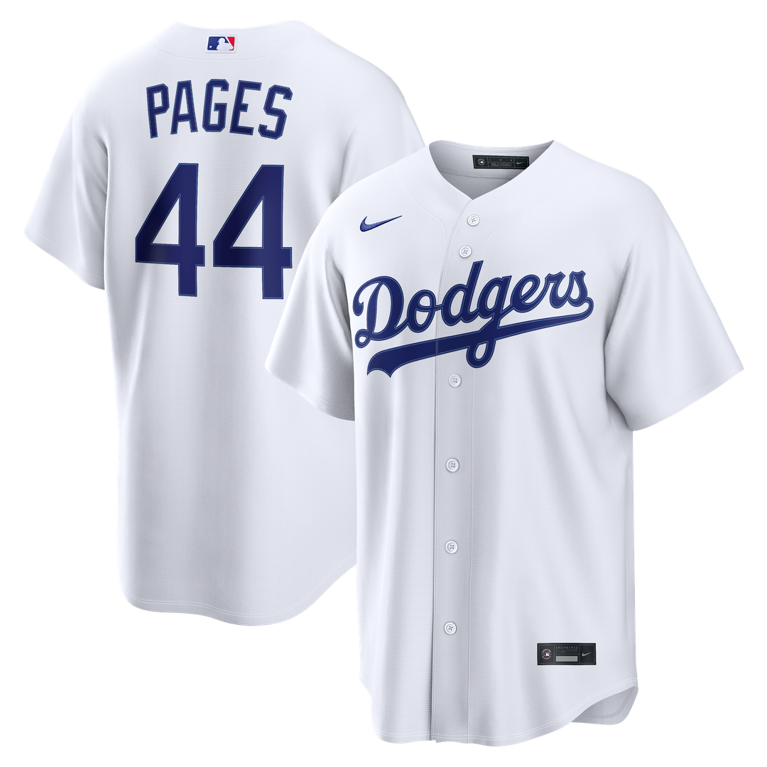 Los Angeles Dodgers Andy Pages Home Replica Jersey - White
