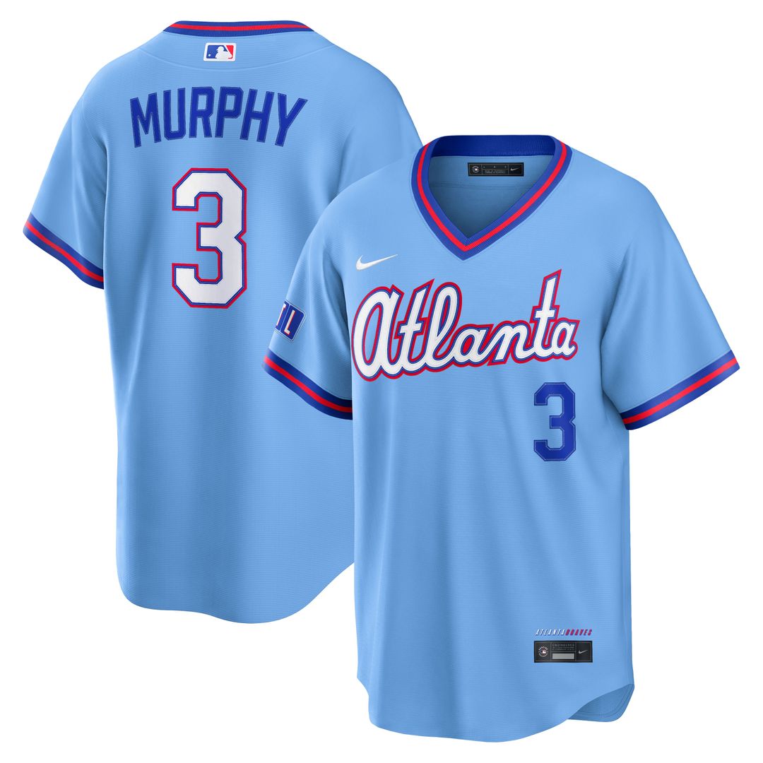 Atlanta Braves Dale Murphy 2026 City Connect Stadium Jersey - Powder Blue