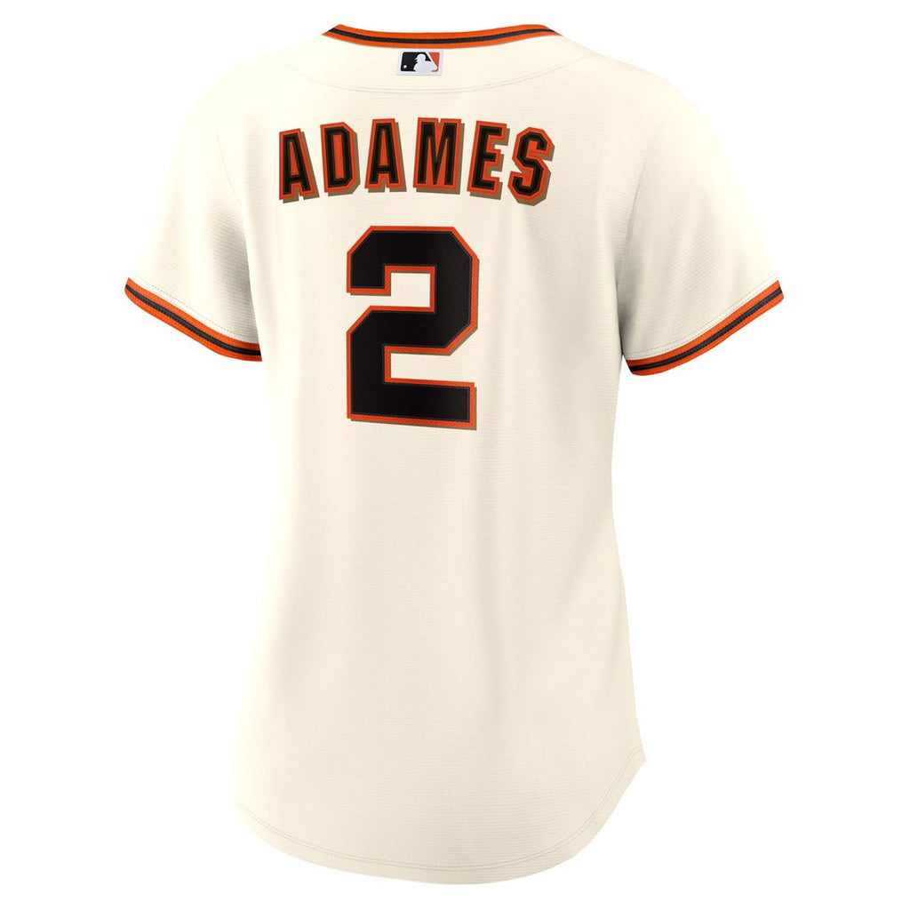 San Francisco Giants Willy Adames Women's Home Replica Jersey - Cream