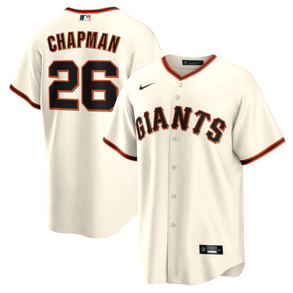 San Francisco Giants Matt Chapman Home Replica Jersey - Cream