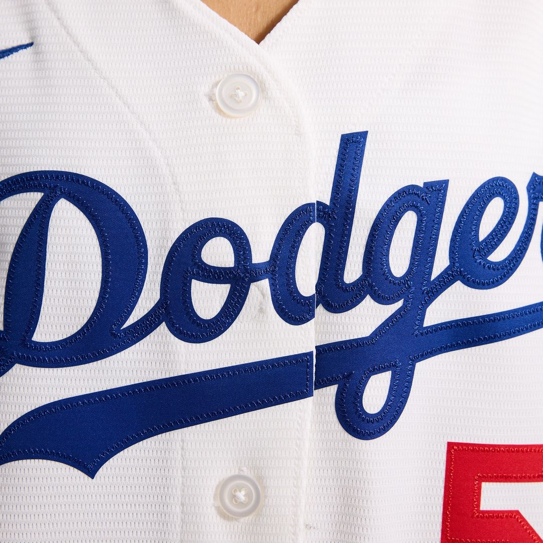 Los Angeles Dodgers Mookie Betts Women's Home Stadium Jersey - White