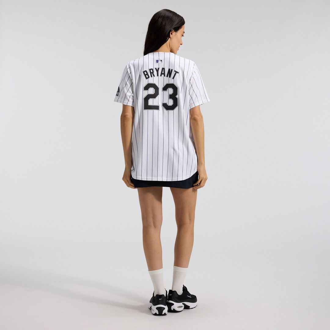 Colorado Rockies Kris Bryant Women's Home Limited Jersey - White