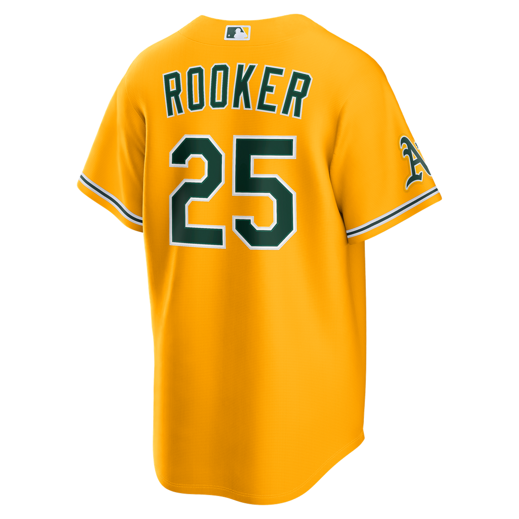 Athletics Brent Rooker Alternate Stadium Jersey - Gold
