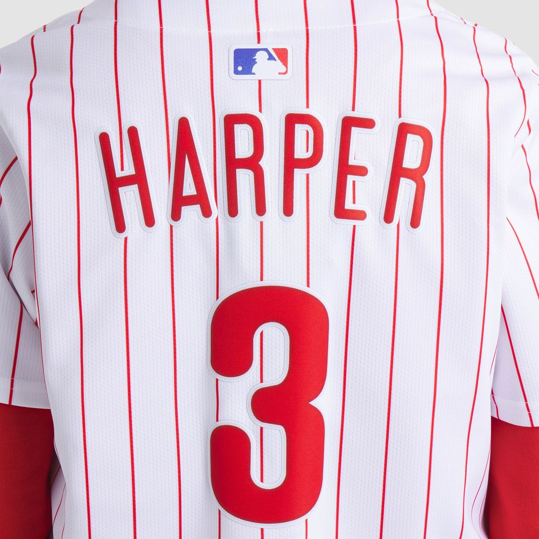 Philadelphia Phillies Bryce Harper Women's Home Limited Jersey - White