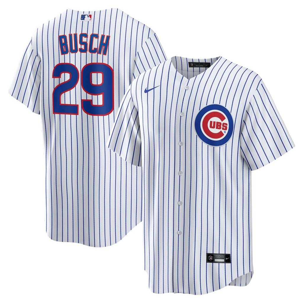 Chicago Cubs Michael Busch Home Replica Jersey - White