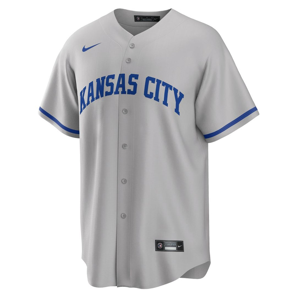 Kansas City Royals Road Replica Team Jersey - Gray
