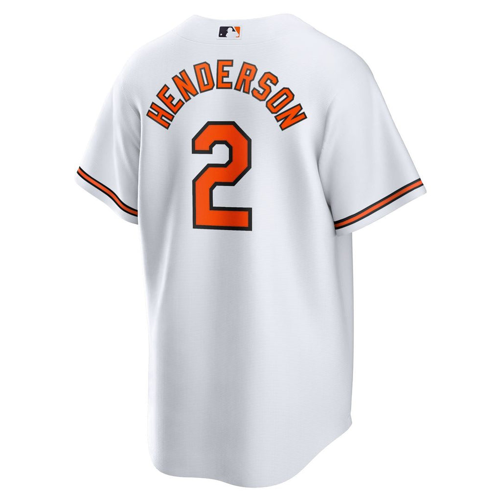 Baltimore Orioles Gunnar Henderson Home Replica Jersey - White